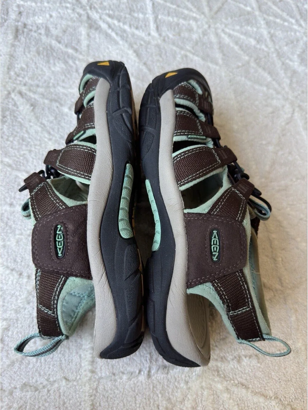 KEEN Newport H2 Women’s 10.5 Brown Waterproof Hiking Water Sandals Closed Toe